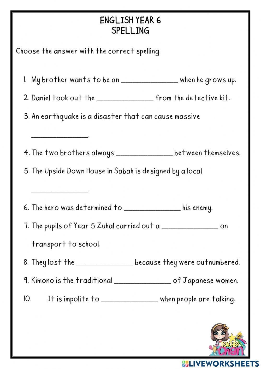 Free Spelling Worksheet For Grade 6 Download Free Spelling Worksheet For Grade 6 Png Images Free Worksheets On Clipart Library Free Spelling Worksheet For Grade 6 Download Free Spelling Worksheet For Grade 6 Png Images Free Worksheets On Clipart Library