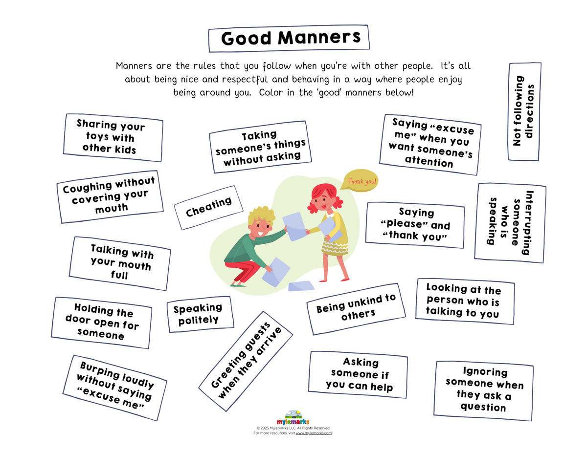 Good Manners Good Manners