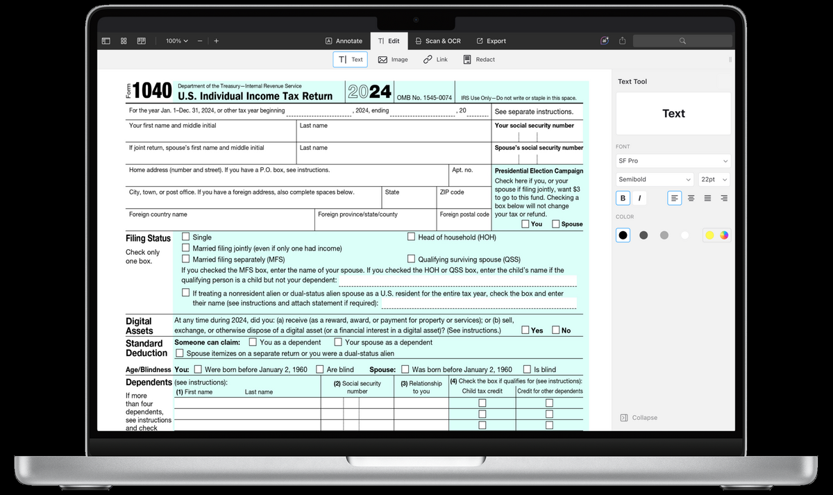 How To Fill Out IRS Form 1040 What Is IRS Form 1040 ES