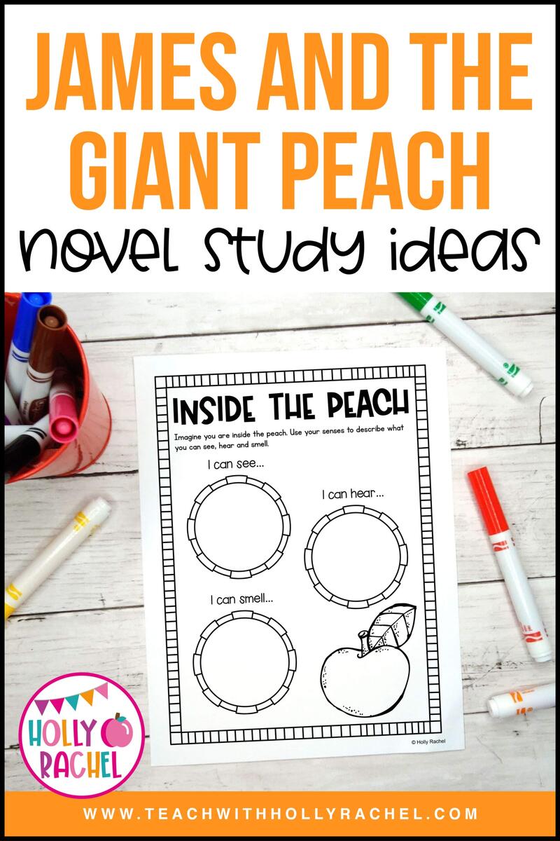 James And The Giant Peach Novel Study Activities Teach With Holly Rachel James And The Giant Peach Floating In The Ocean Coloring Page Free Printable