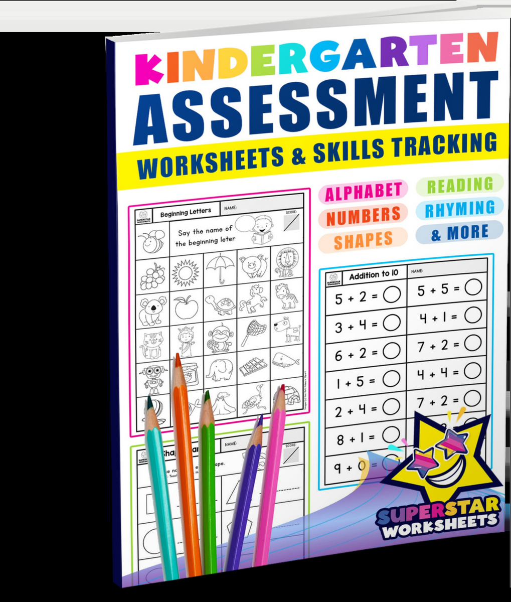 Kindergarten Assessment Worksheets Superstar Worksheets Kindergarten Assessment Worksheets Superstar Worksheets