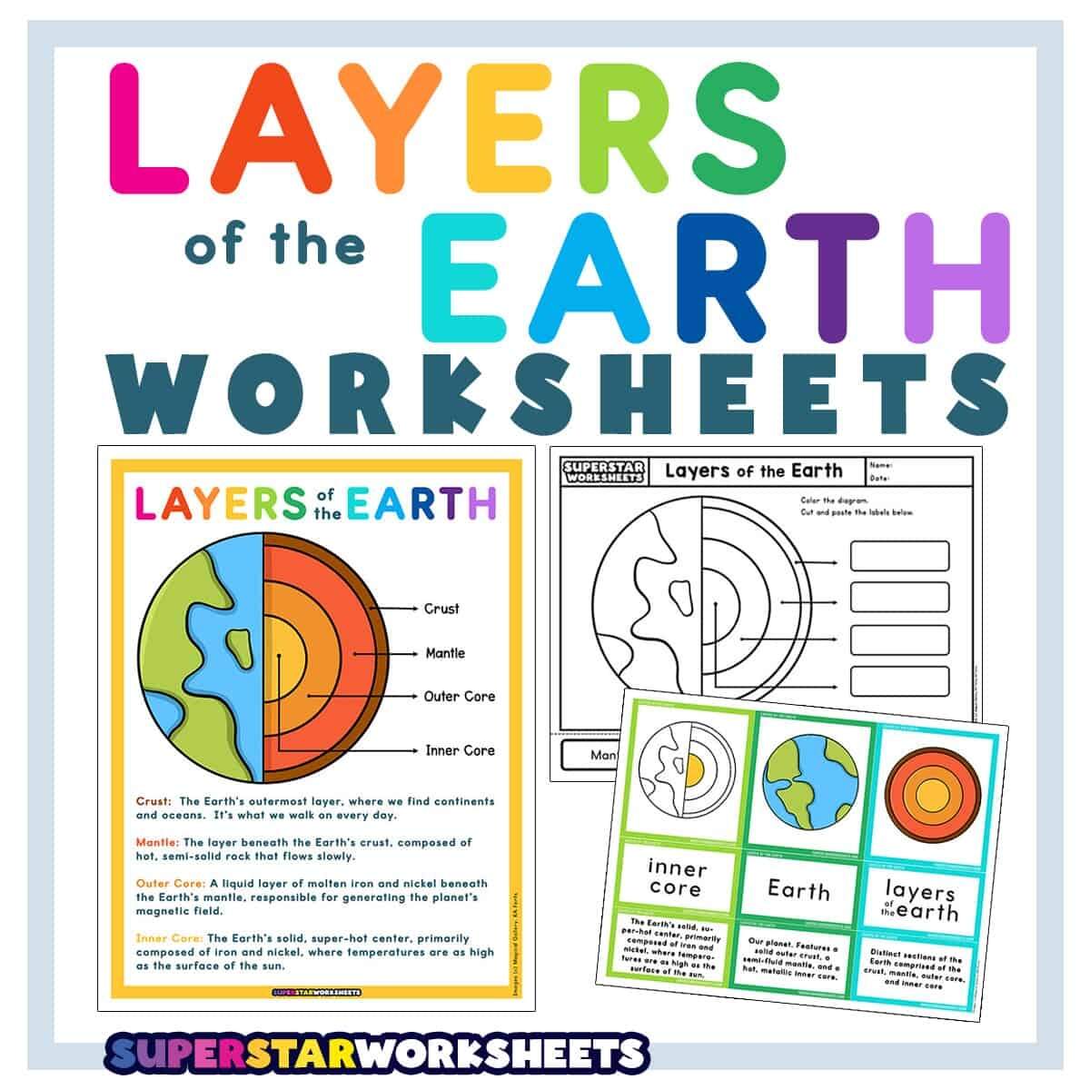 Layers Of The Earth Worksheets Superstar Worksheets Layers Of The Earth Worksheets Superstar Worksheets