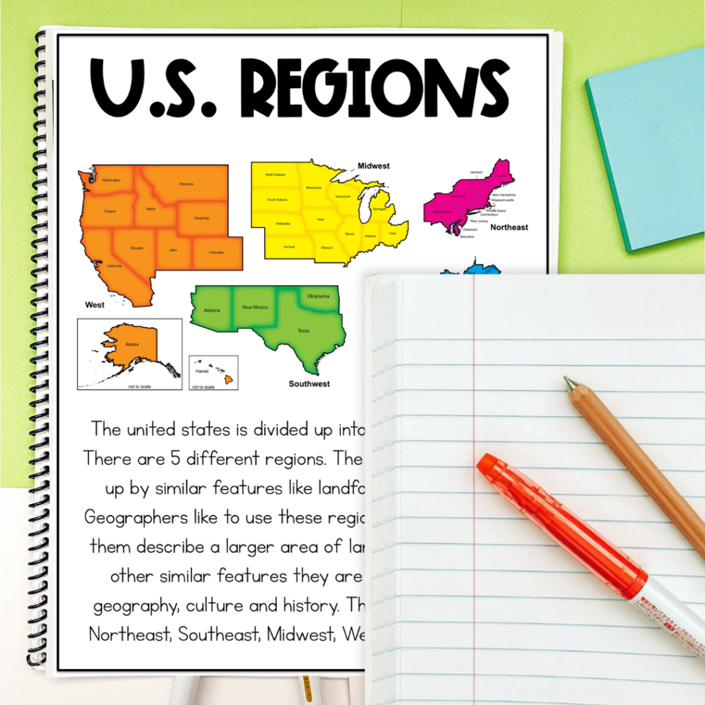 Low Prep 5 Regions Of The United States Activities Priceless Ponderings Low Prep 5 Regions Of The United States Activities Priceless Ponderings