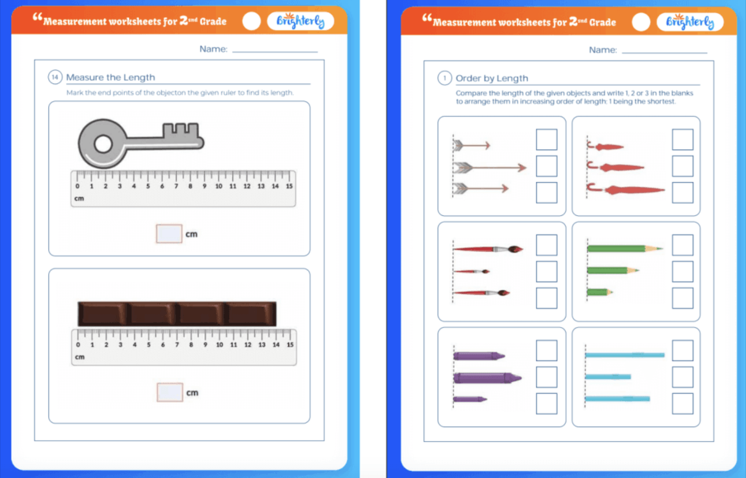 Measurement Worksheets Grade 2 PDFs Measurement Worksheets Grade 2 PDFs
