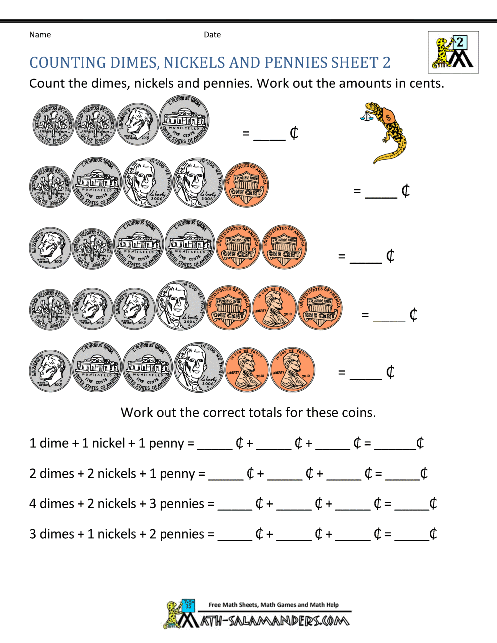 Page 5 Free Printable 2nd Grade Math Worksheets Canva