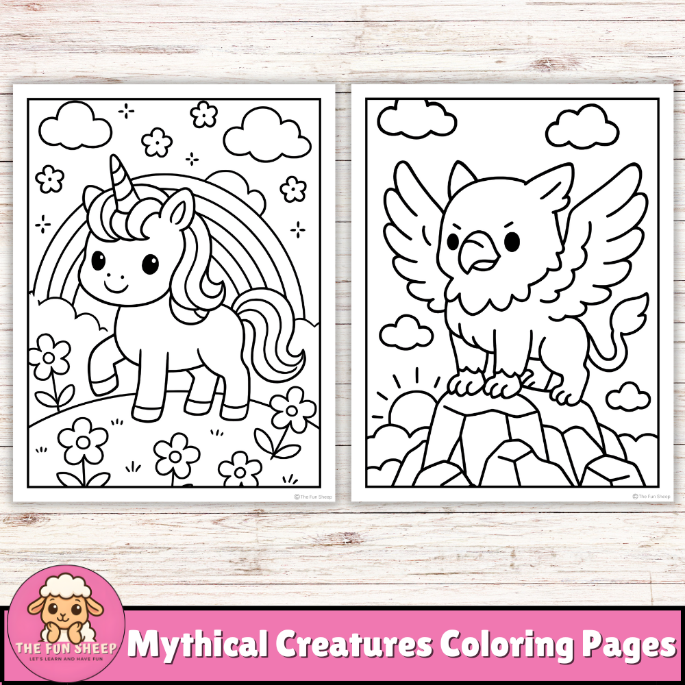 Basilisk Coloring Page Free Printable Mythical Serpent For Kids Help My Kids Are Bored