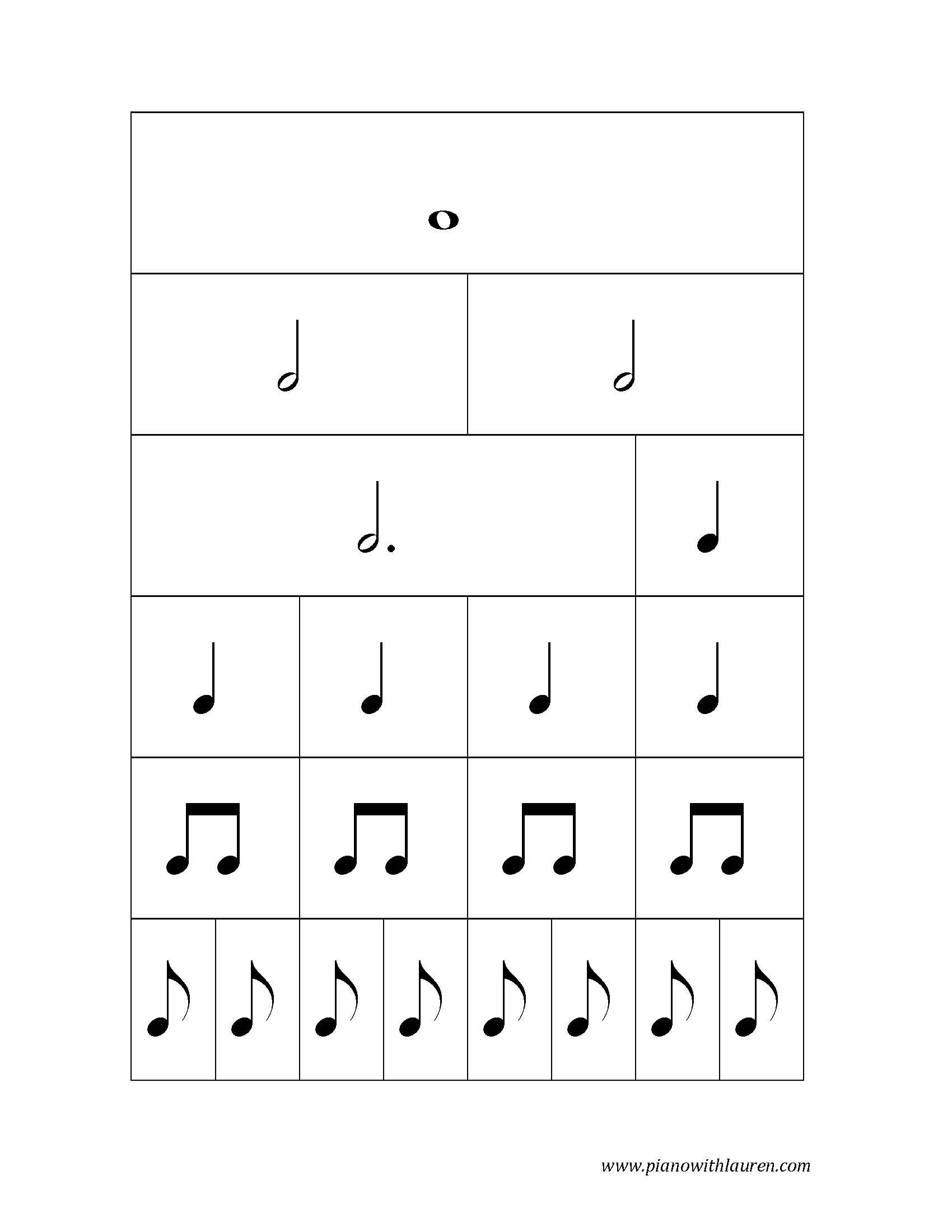 New Download Rhythm Values Chart Piano With Lauren 16 Rhythm Tree Worksheet Free PDF At Worksheeto