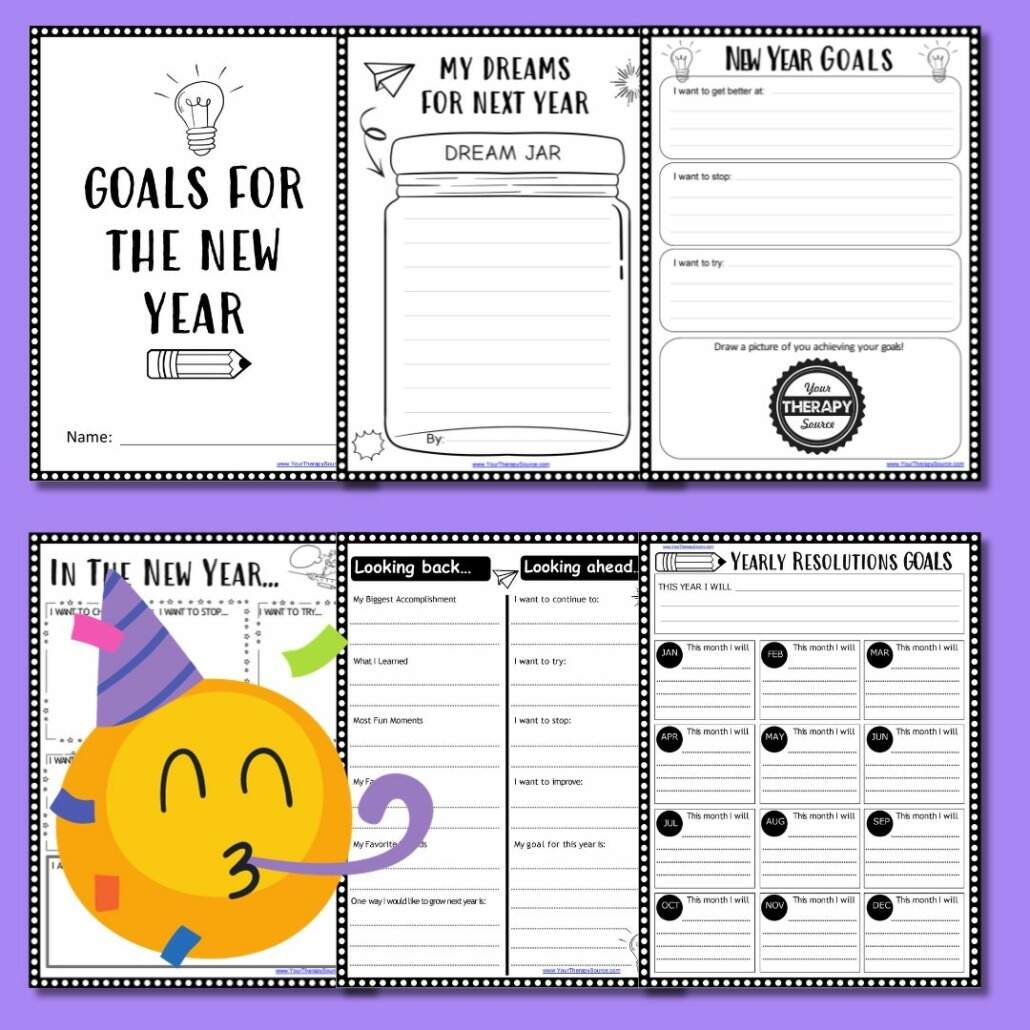 A More Effective Approach With New Year S Resolution Worksheets
