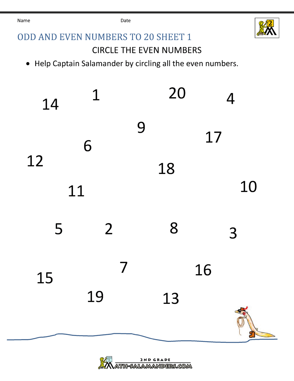 Odd Numbers And Even Numbers Worksheet Storyboard That Free Even Odd Number Worksheets