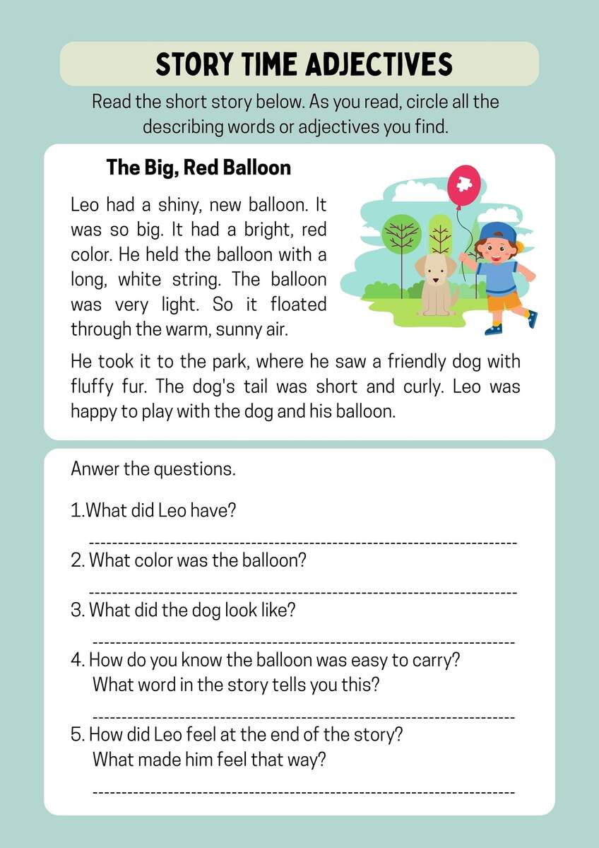 Page 5 Free Printable 2nd Grade Reading Worksheet Templates Canva Second Grade Reading Worksheets Improve Fluency And Vocabulary