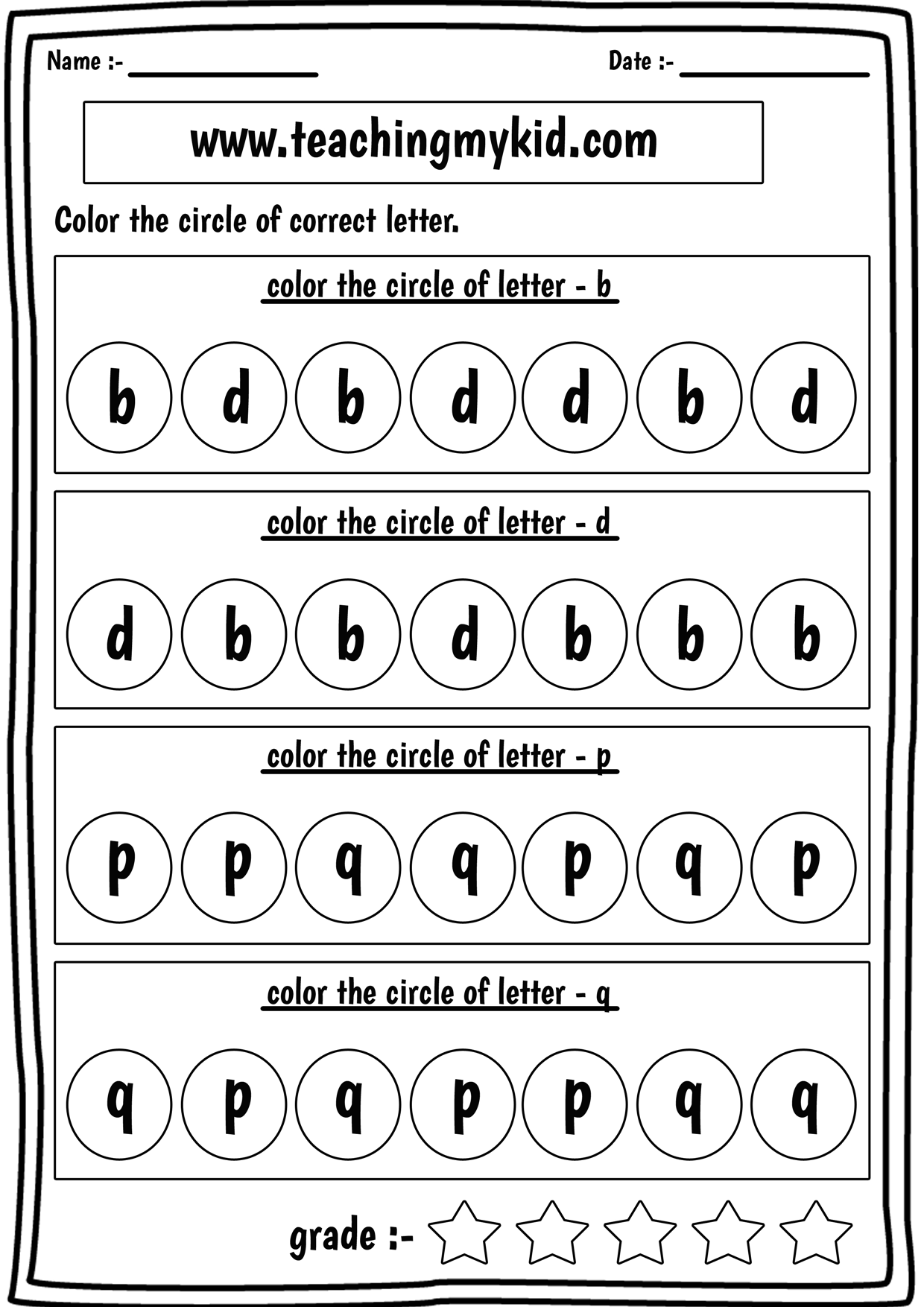 Preschool Printable Worksheets Confusing Letters B D P Q Worksheets Library Preschool Printable Worksheets Confusing Letters B D P Q Worksheets Library