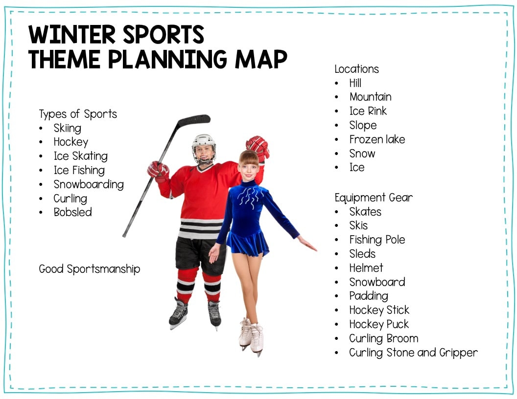 Preschool Winter Sports Activities Pre K Printable Fun Preschool Winter Sports Activities Pre K Printable Fun