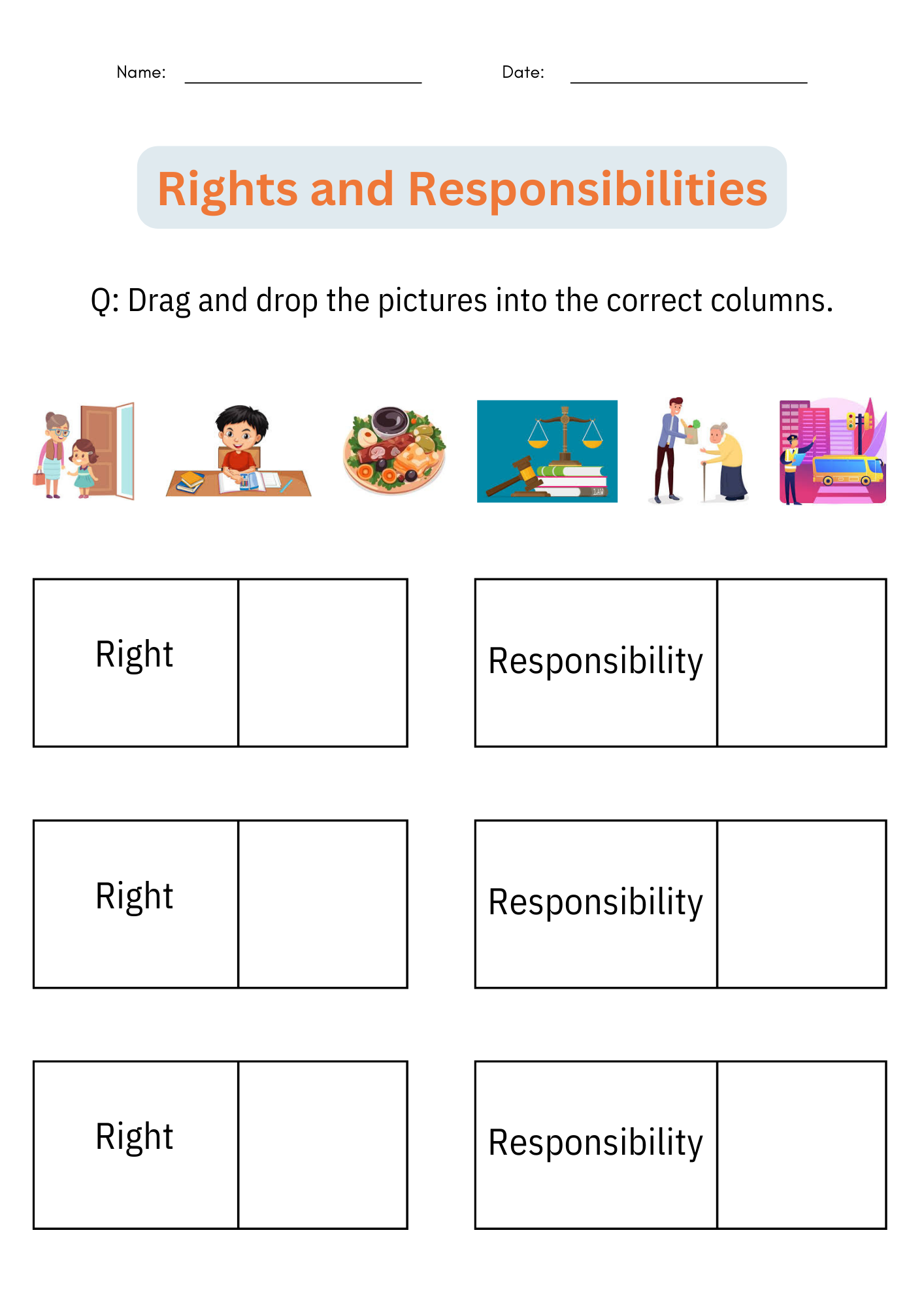 Rights And Responsibilities Of Citizens Activities Worksheets For Kindergarten Made By Teachers Rights And Responsibilities Of Citizens Activities Worksheets For Kindergarten Made By Teachers