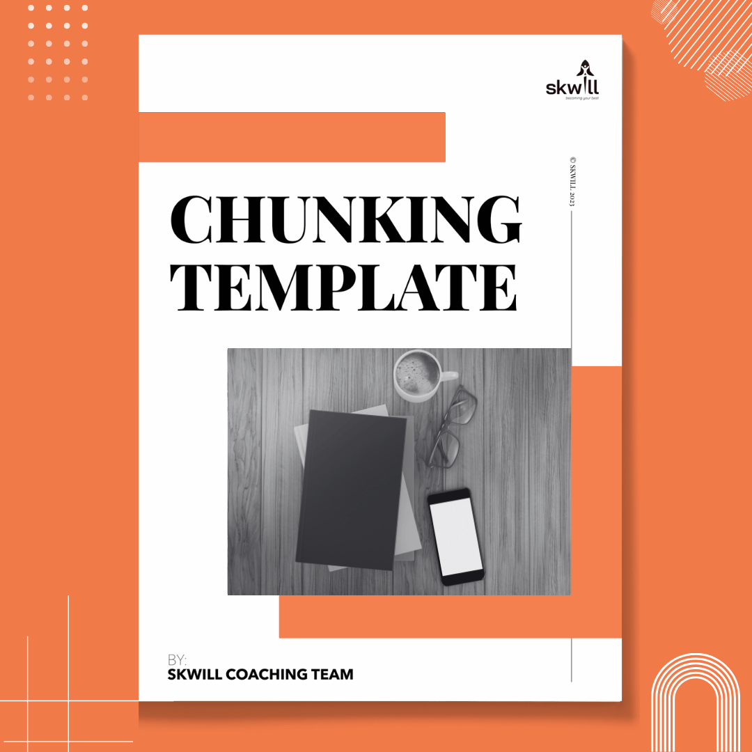 Sales Enablement Tools Chunking Template Skwill Achieving Peak Performance At Work Through Effective Goal Setting StreSERT Integrated Limited