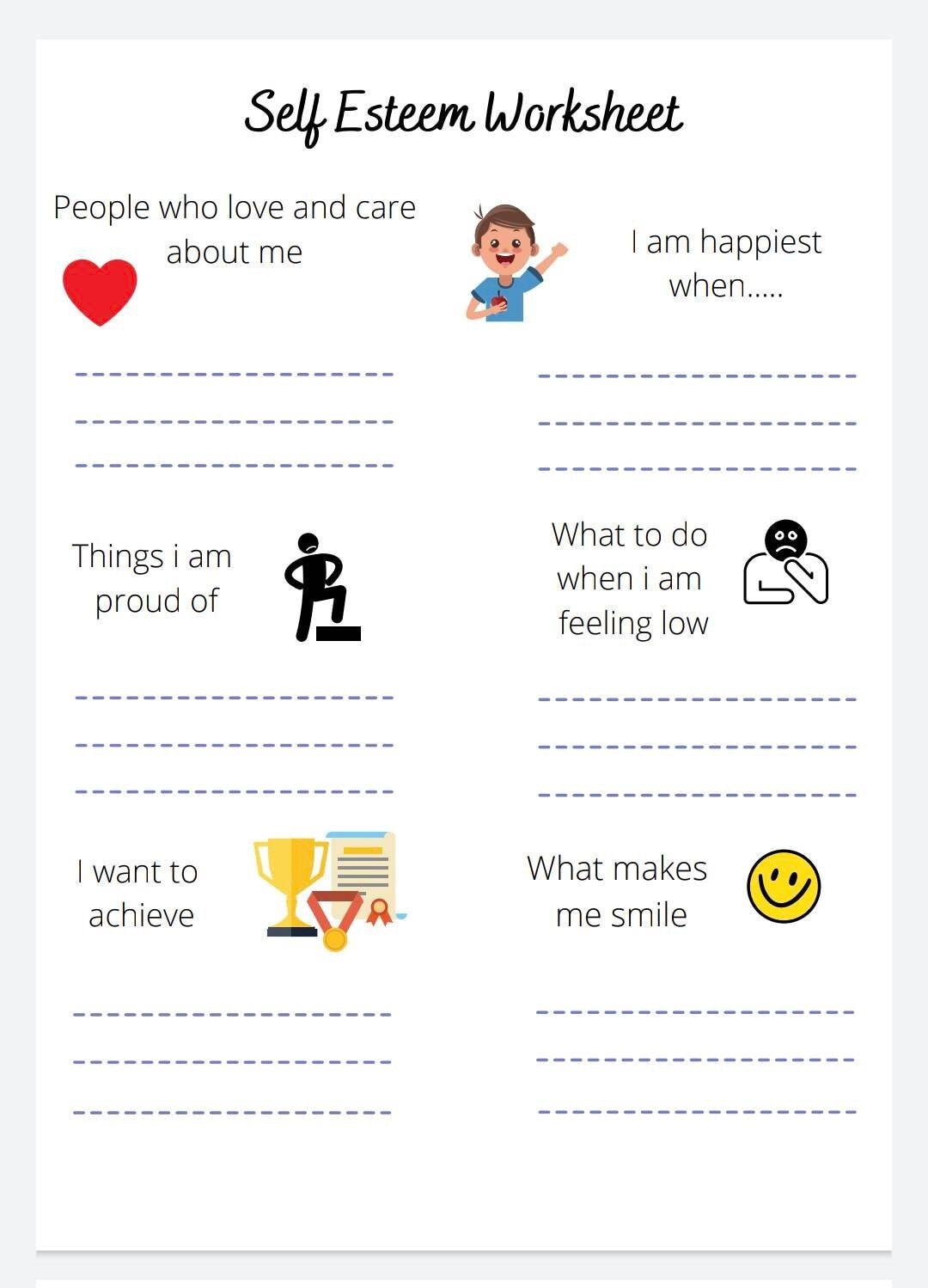 Self Esteem Gratitude Worksheet Children Mental Health Emotions Feelings Awareness Download Printable Etsy Self Esteem Gratitude Worksheet Children Mental Health Emotions Feelings Awareness Download Printable Etsy