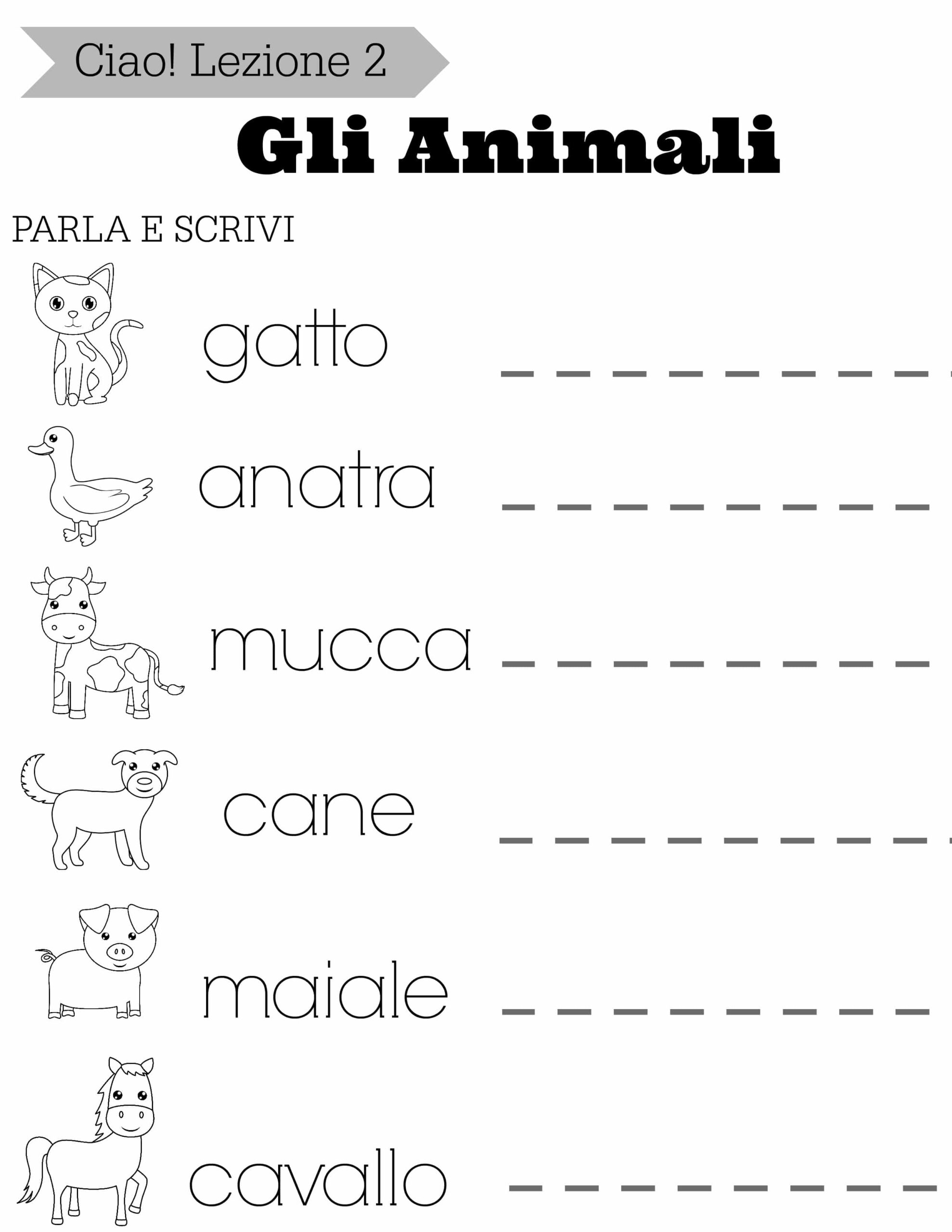 Simple Italian Lessons For Kids Lezione 2 The Chirping Moms Italian Body Parts Worksheet Packet Made By Teachers