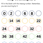 Skip Counting By 2 0 To 100 Kindergarten Skip Counting By 2 Worksheets Made By Teachers