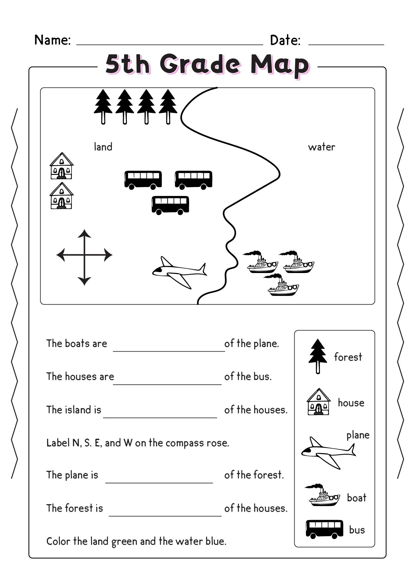 Social Studies Worksheets Social Studies Printables Map Skills Worksheets
