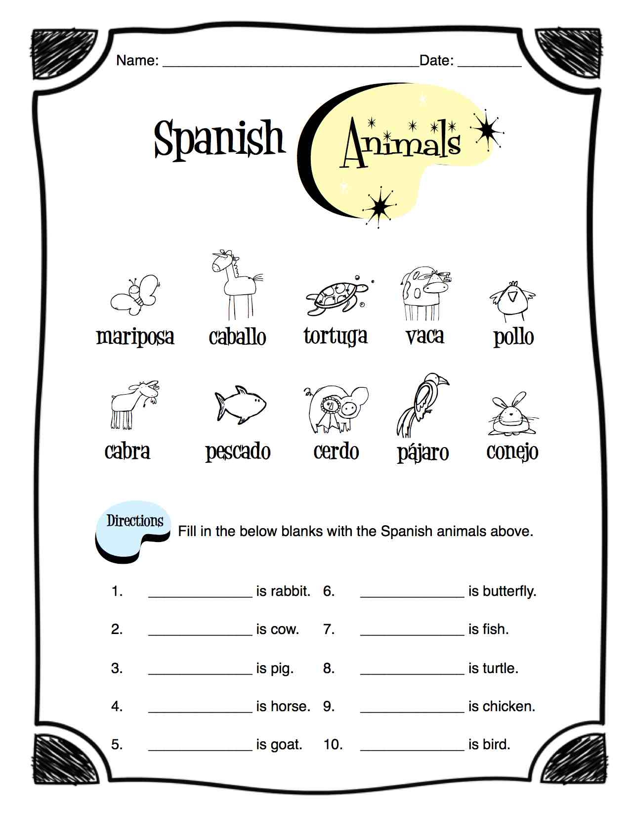 Farm Animal Flashcards For Kids Free Printable Fox Farm Home