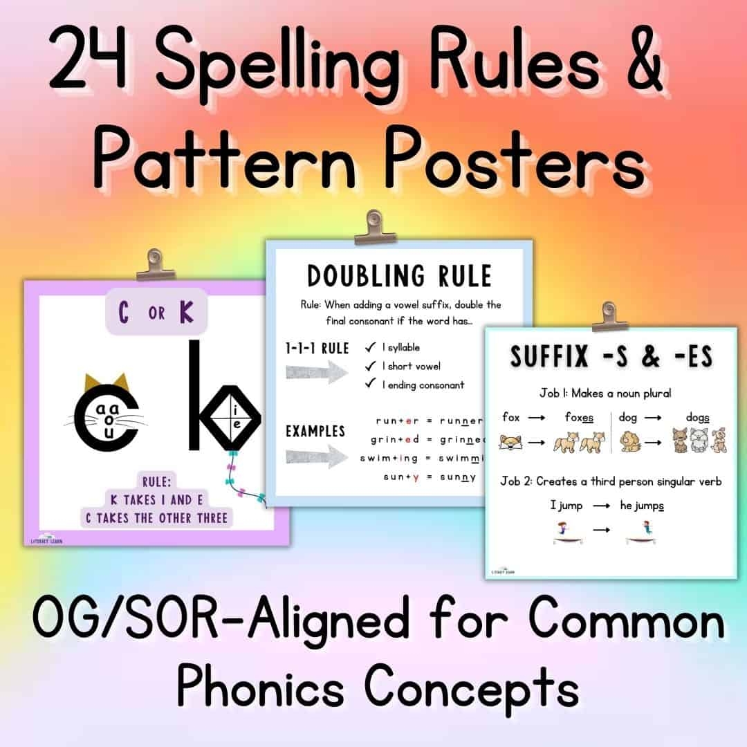 Spelling Rules Which Rules To Teach Free Printables Literacy Learn Doubling Rule Free Printables For Teaching Spelling Literacy Learn