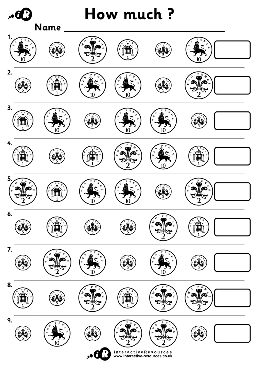 Teaching Money Free Money Worksheets Teaching Money Free Money Worksheets