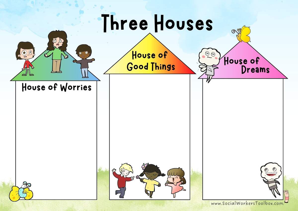 The Three Houses Templates Free Social Work Tools And Resources SocialWorkersToolbox A Collection Of Resources For Teaching Social Justice Cult Of Pedagogy