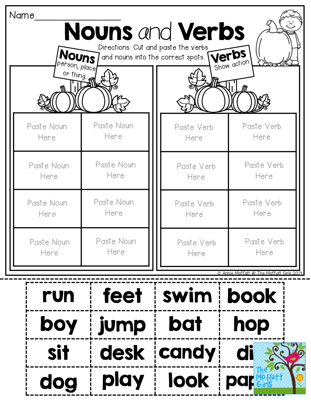 Verb Or Noun Worksheet Grammar Printable PDF For Kids Worksheets Library Verb Or Noun Worksheet Grammar Printable PDF For Kids Worksheets Library