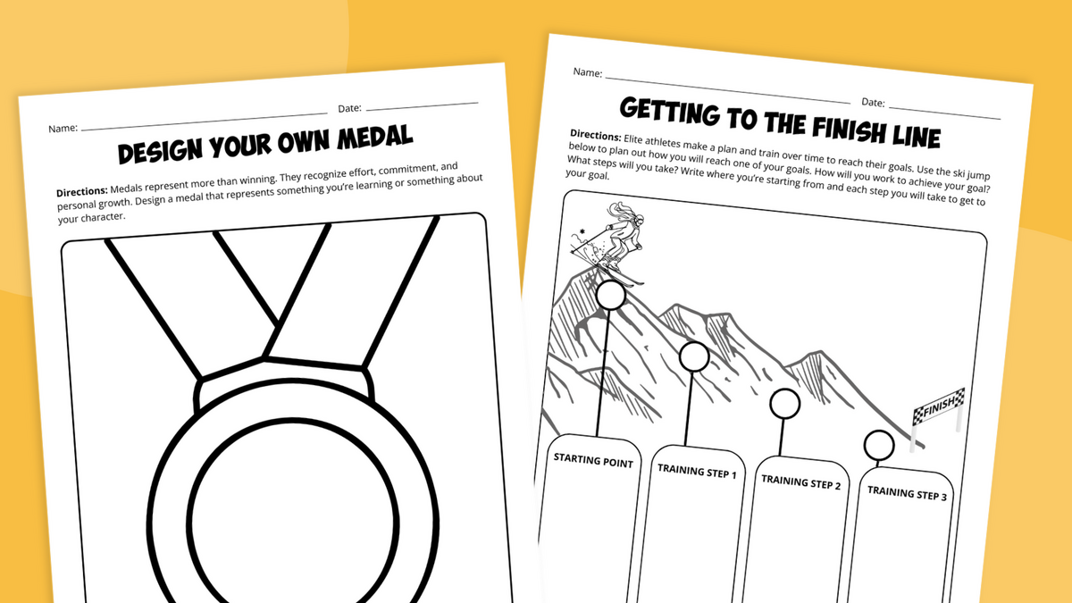 Winter Sports Worksheets Free Printable Bundle Winter Olympic Games Resources For Pediatric Therapists Blog Tools To Grow Inc