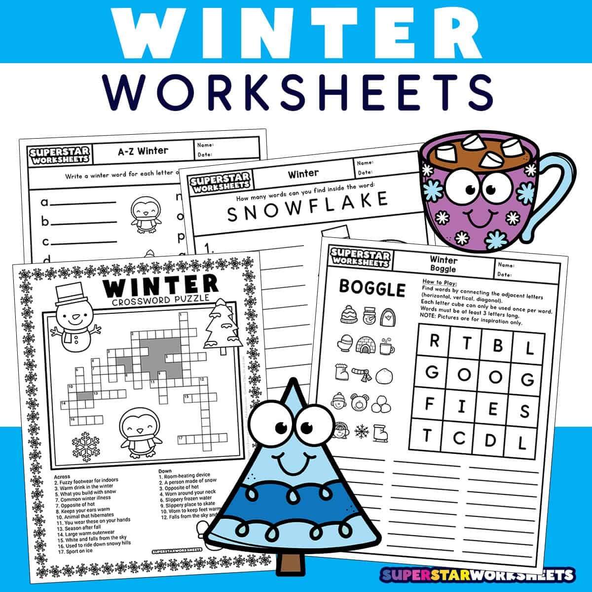 Winter Printables 3rd Grade Made By Teachers