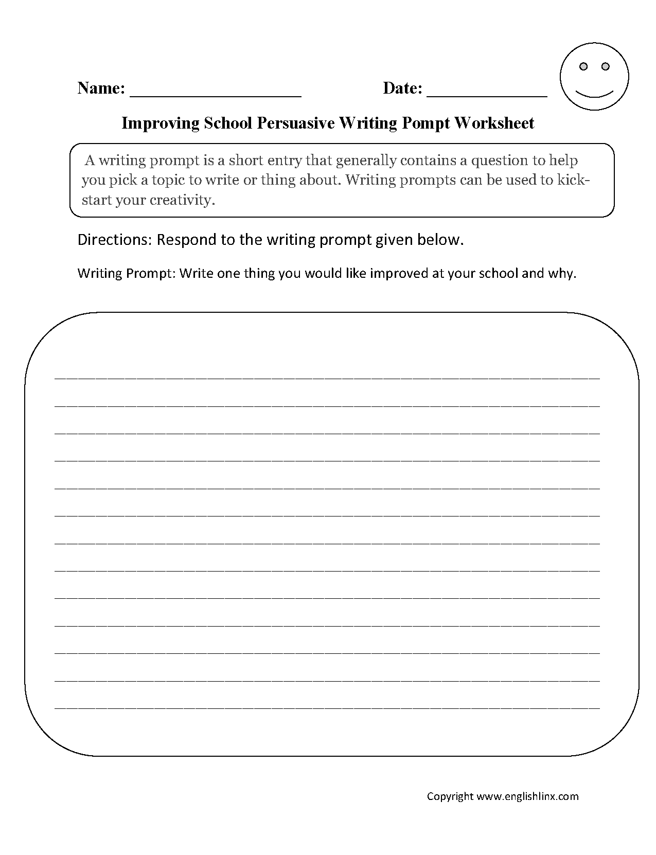 Writing Prompts Worksheets Persuasive Writing Prompts Worksheets Writing Prompts Worksheets Persuasive Writing Prompts Worksheets